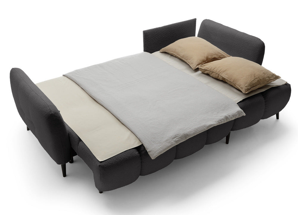Kampinė sofa RIONACH bouclé
