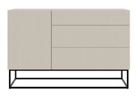 Komoda GREYA, 140 cm, durys stalčiai