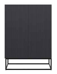 Komoda GREYA, 90 cm, juoda