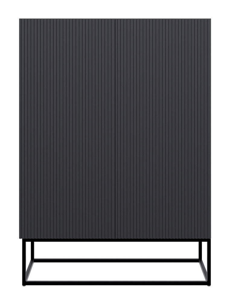 Komoda GREYA, 90 cm, juoda