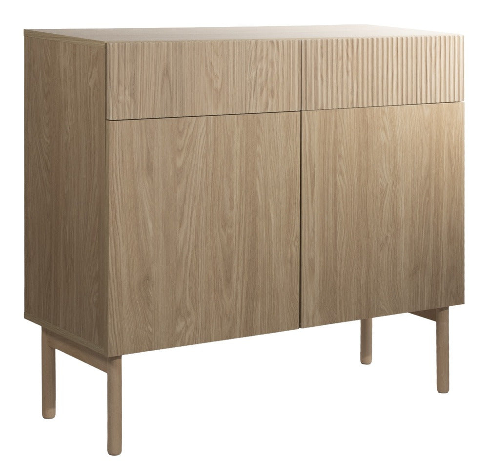 Komoda MEABH, 100 cm, durys, ąžuolas