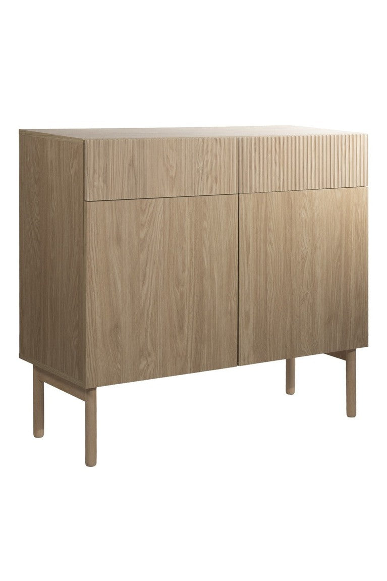 Komoda MEABH, 100 cm, durys, ąžuolas