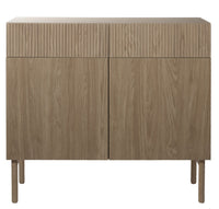 Komoda MEABH, 100 cm, durys, ąžuolas