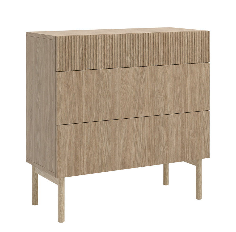 Komoda MEABH, 90 cm, ąžuolas, aliejuotas