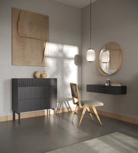 Konsolė MEABH, juoda, 90 cm, 2