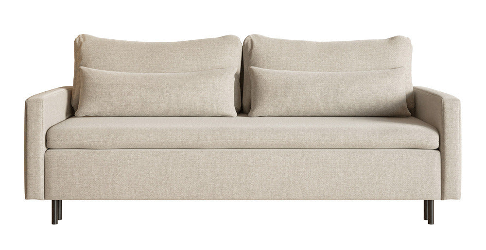 Sofa-lova EDENA, šviesiai smėlinė, Wind