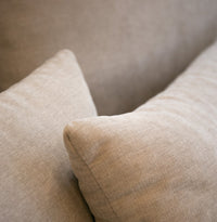 Sofa-lova EDENA, šviesiai smėlinė, Wind