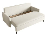 Sofa-lova EDENA, kreminis šenilas, Wind