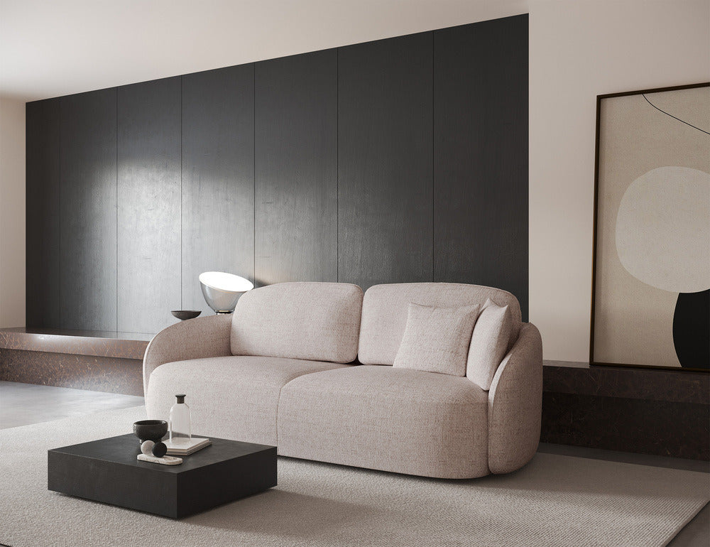 Sofa-lova EAMON, smėlinė, Vienos, pynė