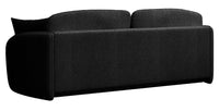 Sofa-lova EAMON, juoda šenilas