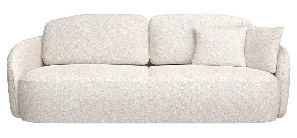 Sofa-lova EAMON, kreminis šenilas