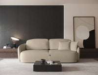 Sofa-lova EAMON, smėlinis šenilas