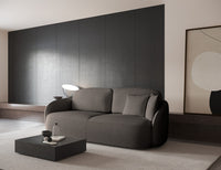 Sofa-lova EAMON, šviesiai ruda šenilas