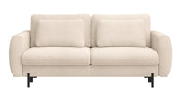 Sofa-lova SEANE, smėlinė bouclé