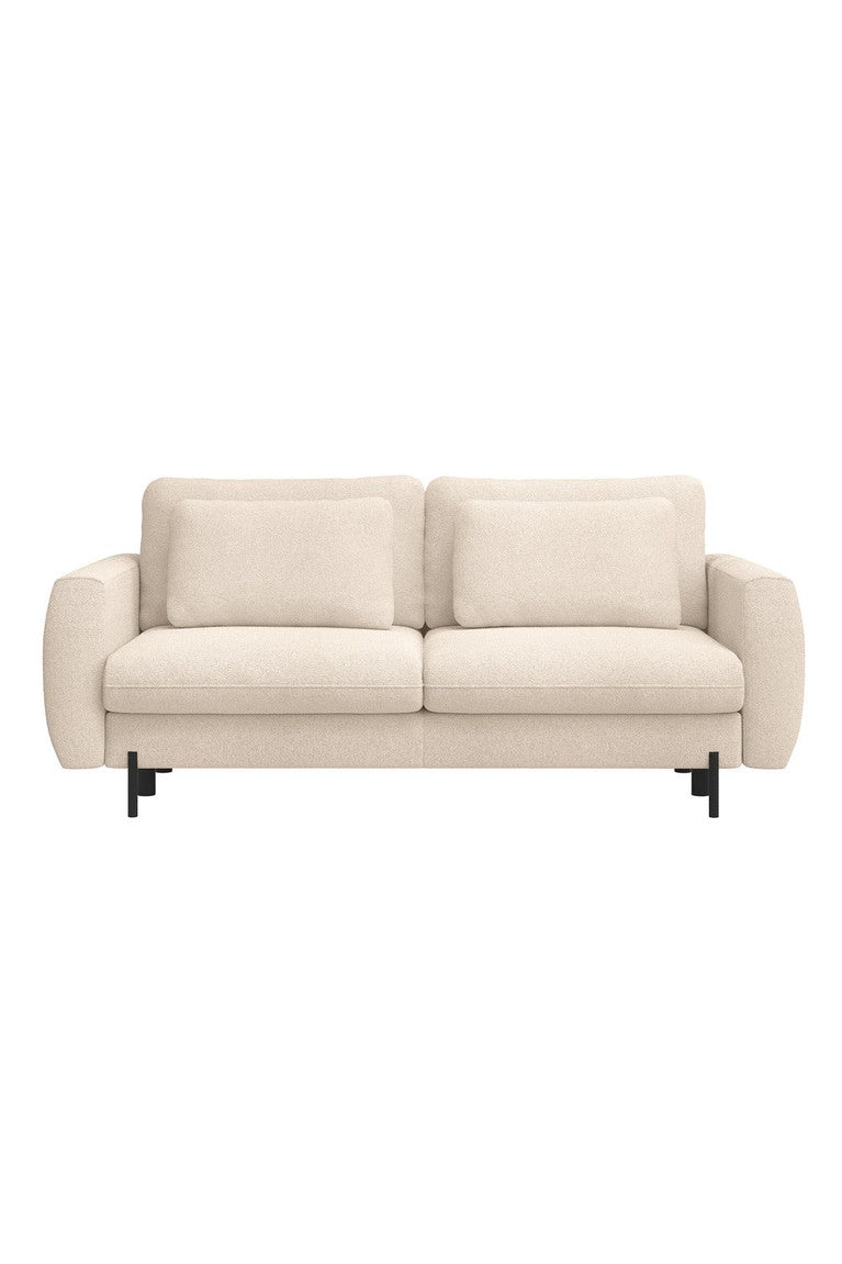 Sofa-lova SEANE, smėlinė bouclé