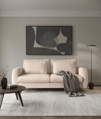 Sofa-lova SEANE, smėlinė bouclé