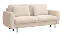 Sofa-lova SEANE, smėlinė bouclé