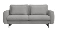 Sofa-lova SEANE, pilka bouclé