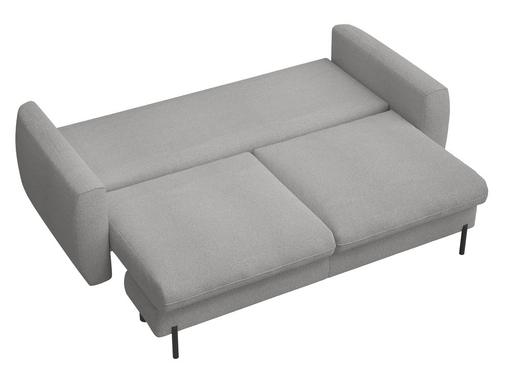 Sofa-lova SEANE, pilka bouclé