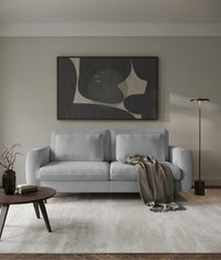 Sofa-lova SEANE, pilkas šenilas