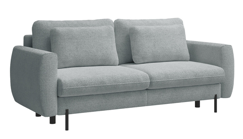 Sofa-lova SEANE, pilkas šenilas