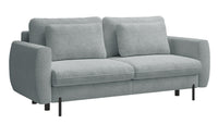 Sofa-lova SEANE, pilkas šenilas