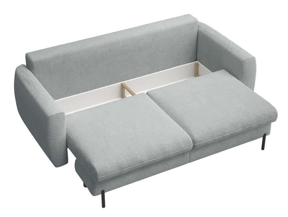 Sofa-lova SEANE, pilkas šenilas