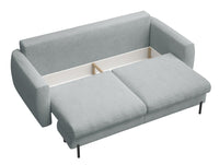 Sofa-lova SEANE, pilkas šenilas