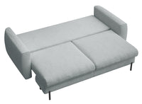 Sofa-lova SEANE, pilkas šenilas