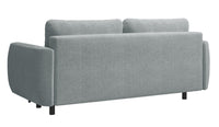 Sofa-lova SEANE, pilkas šenilas