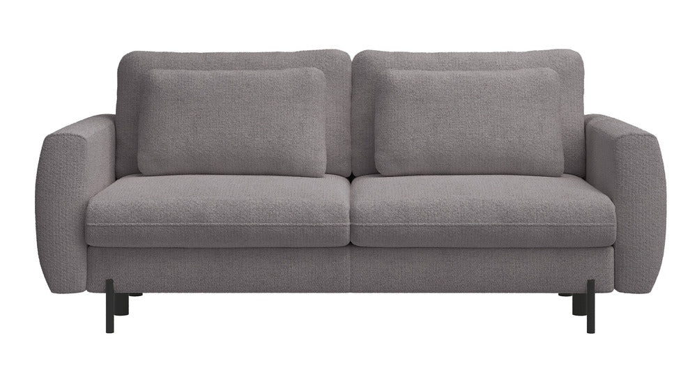 Sofa-lova SEANE, pilkai smėlinis šenilas