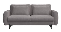 Sofa-lova SEANE, pilkai smėlinis šenilas
