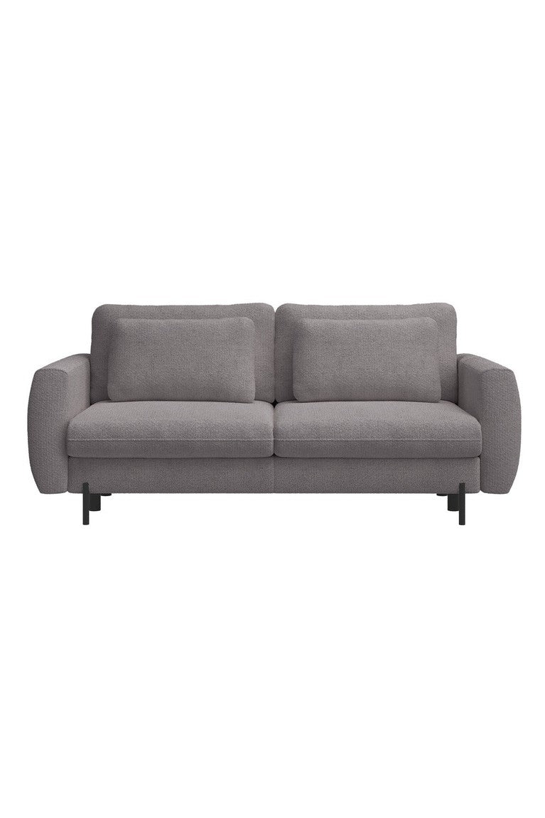 Sofa-lova SEANE, pilkai smėlinis šenilas