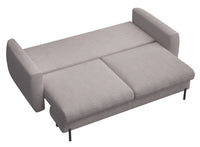 Sofa-lova SEANE, pilkai smėlinis šenilas