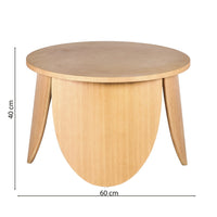 Kavos staliukas LILYO, 60 cm, ąžuolas