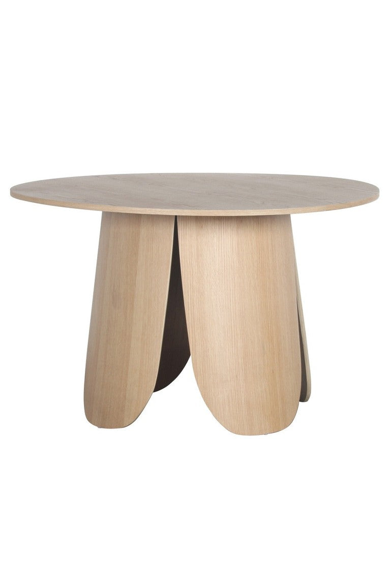 Stalas LILYO, apvalus, 120 cm, ąžuolas