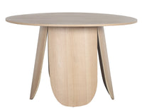 Stalas LILYO, apvalus, 120 cm, ąžuolas