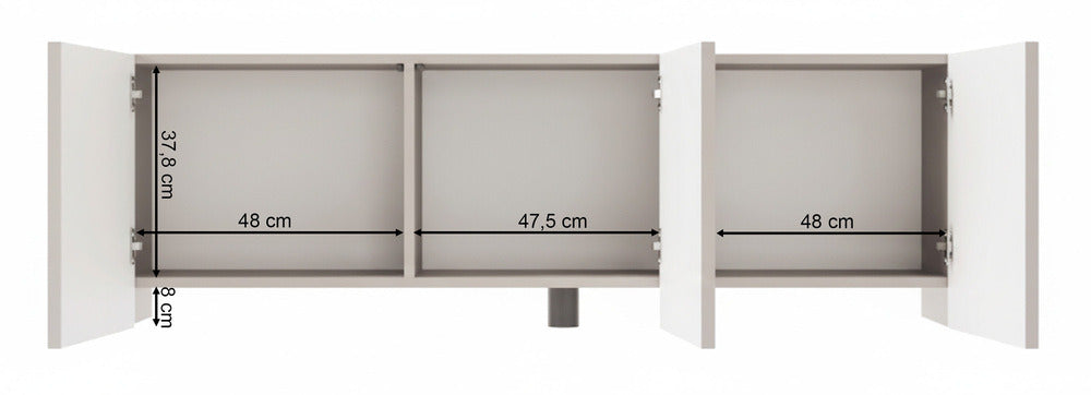 TV spintelė OTTO, 150 cm, kašmyras