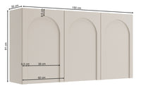Komoda OTTO, 150 cm, durys, kašmyras