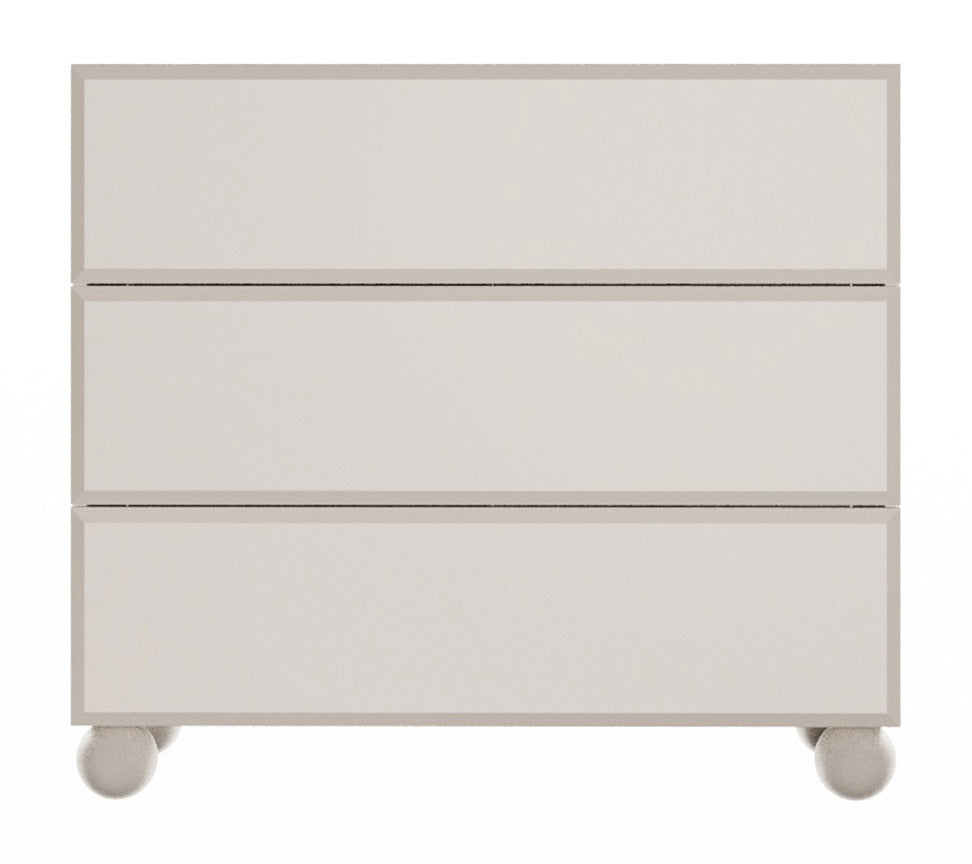 Komoda OLINE, 100 cm, smėlinė