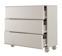 Komoda OLINE, 100 cm, smėlinė