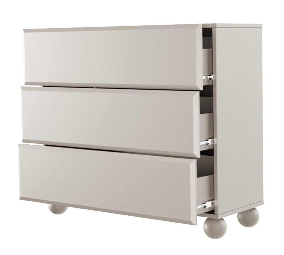 Komoda OLINE, 100 cm, smėlinė