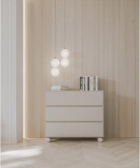 Komoda OLINE, 100 cm, smėlinė