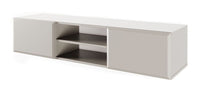 TV spintelė OLINE, 137 cm, smėlinė