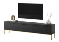 TV spintelė SVEN, juoda, 175 cm, auksinės kojos
