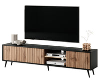 TV spintelė MAGNUS, juoda, 175 cm
