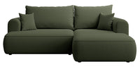 Kampinė sofa CORMAC mini, alyvuogių, dešinė