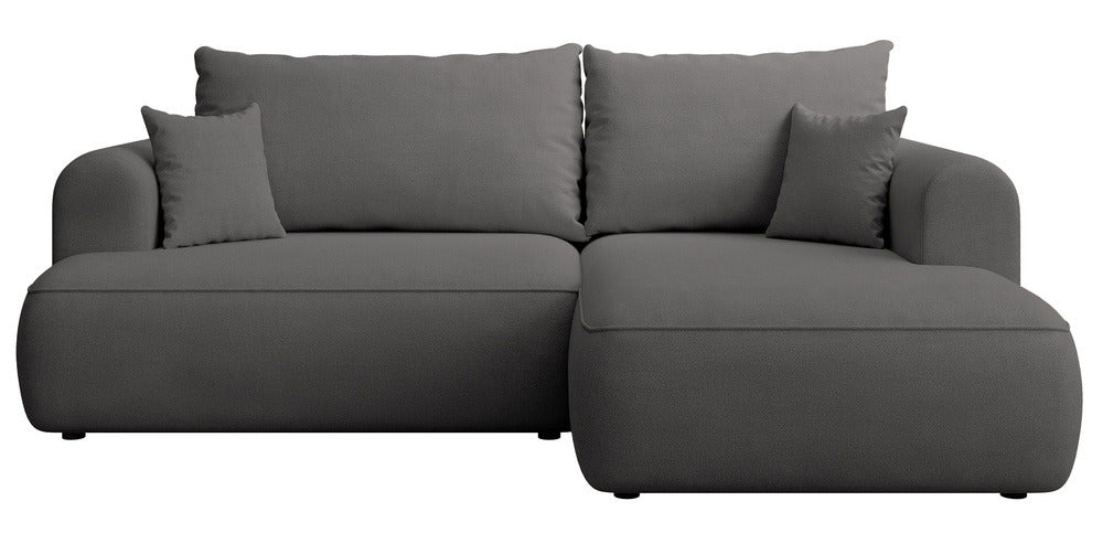 Kampinė sofa CORMAC mini, tamsiai pilka Storm, dešinė