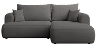 Kampinė sofa CORMAC mini, tamsiai pilka Storm, dešinė
