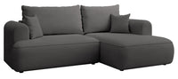 Kampinė sofa CORMAC mini, tamsiai pilka Storm, dešinė